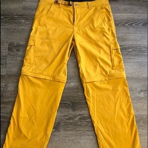 prAna Stretch Zion Convertible Pants- Large/32